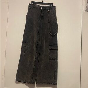 NWOT Forever 21 Charcoal Corduroy Pants